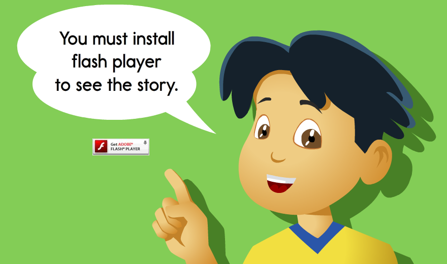 Get Adobe Flash player